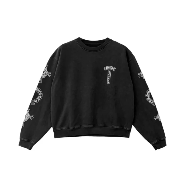 chrome hearts soap and water sweatshirt front view