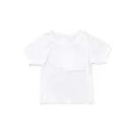 Chrome Hearts white Cannes Exclusive fleur babytee, front view